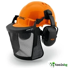 STIHL FUNCTION BASIC - ПРОФЕСИОНАЛЕН КОМПЛЕКТ ЗА ЗАЩИТА НА ЛИЦЕТО ГЛАВАТА И СЛУХА С МАСКА КАСКА И АНТИФОНИ
